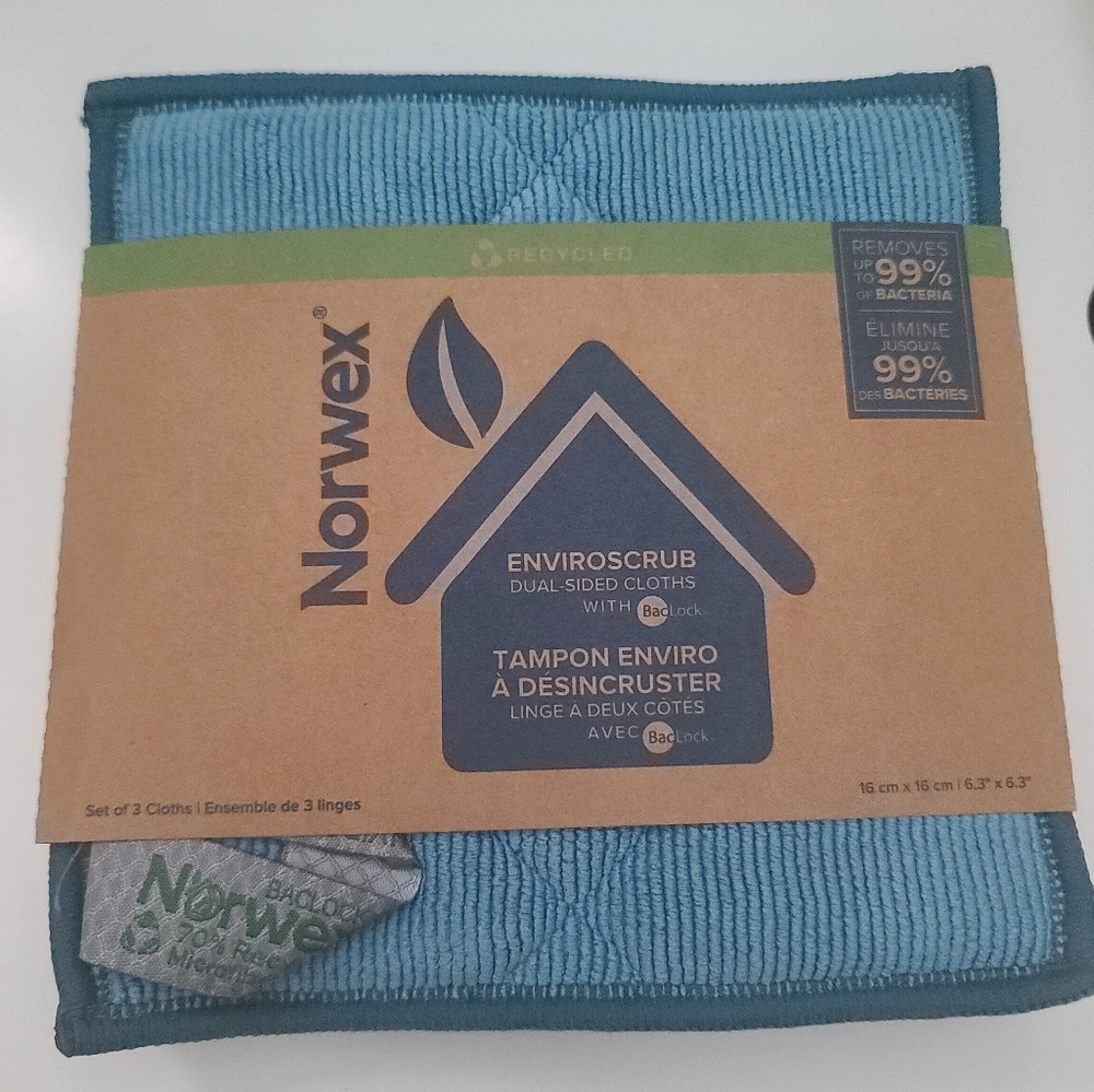 Norwex Enviroscrub - Graphite/Teal
